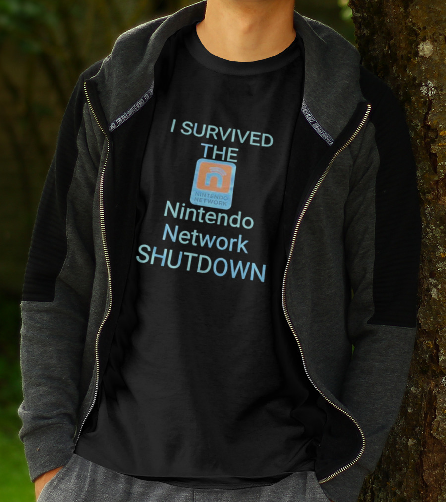 I Survived The Nintendo Network Shutdown Nintendo Network T-Shirt