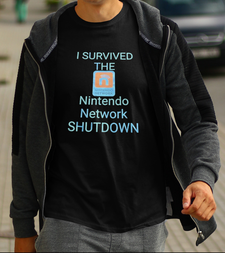 I Survived The Nintendo Network Shutdown Nintendo Network T-Shirt