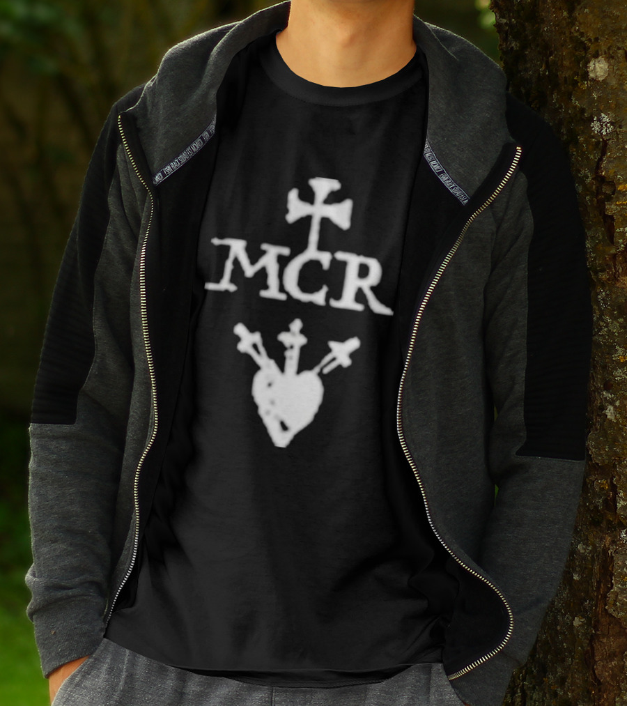 MCR From The Earth To The Morgve Heart Cross Symbol In Aeternum T-Shirt