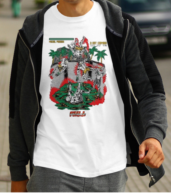 Michel Pereira Full Violence 8 Hit Combo Total Opp KO High T-Shirt