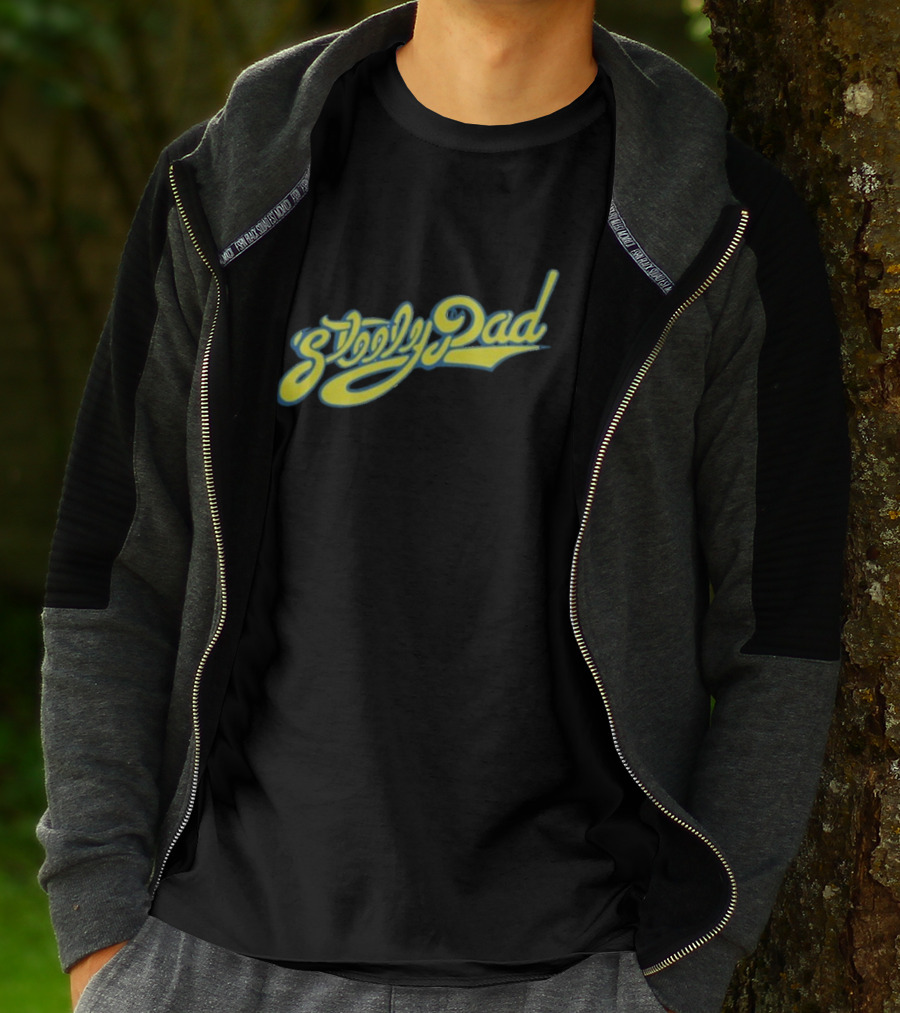Middle Class Fancy Steely Dad Retro Font T-Shirt