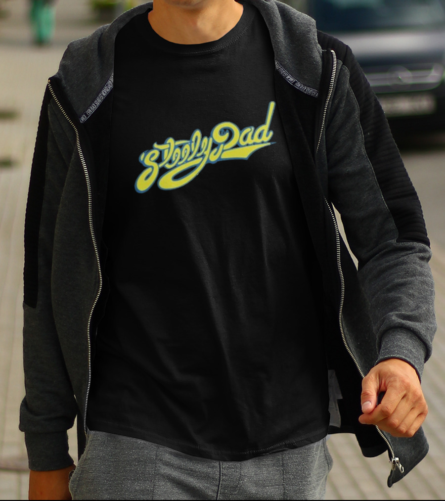 Middle Class Fancy Steely Dad Retro Font T-Shirt