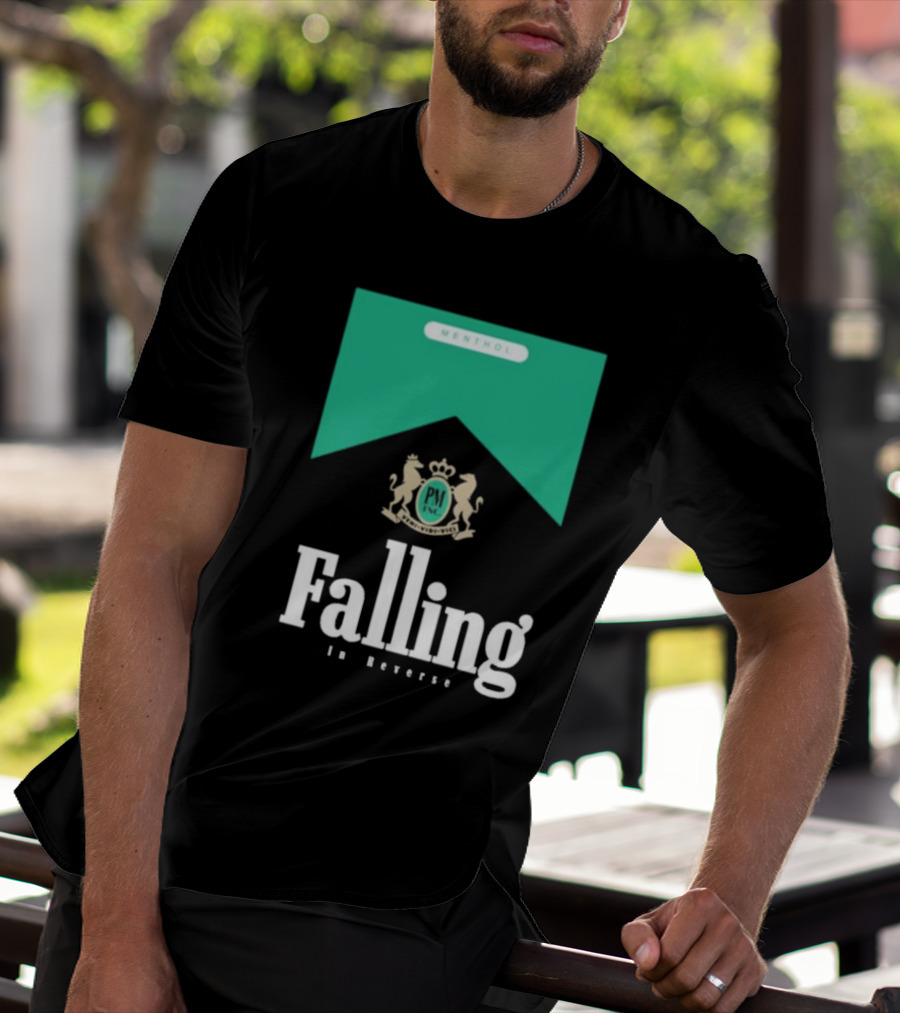 Falling In Reverse Menthol Crest And PM T-Shirt