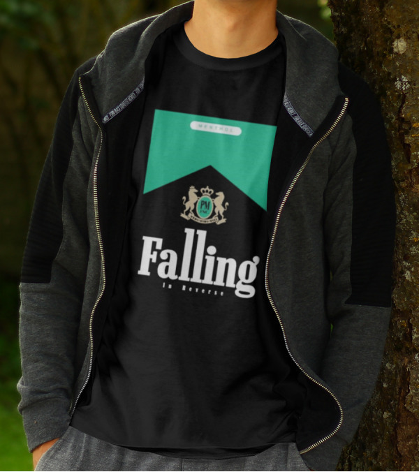 Falling In Reverse Menthol Crest And PM T-Shirt