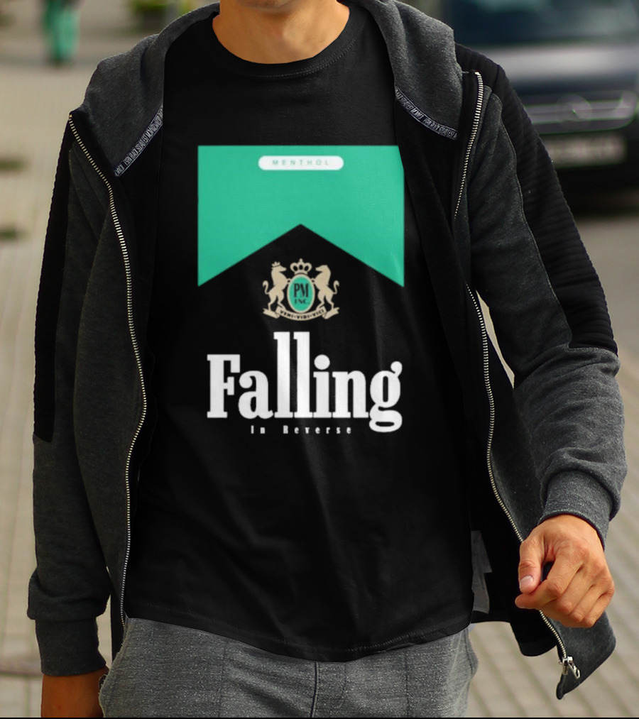 Falling In Reverse Menthol Crest And PM T-Shirt