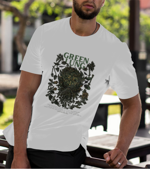 Green Lung Mythical Foliate Face Live At Hellfest T-Shirt