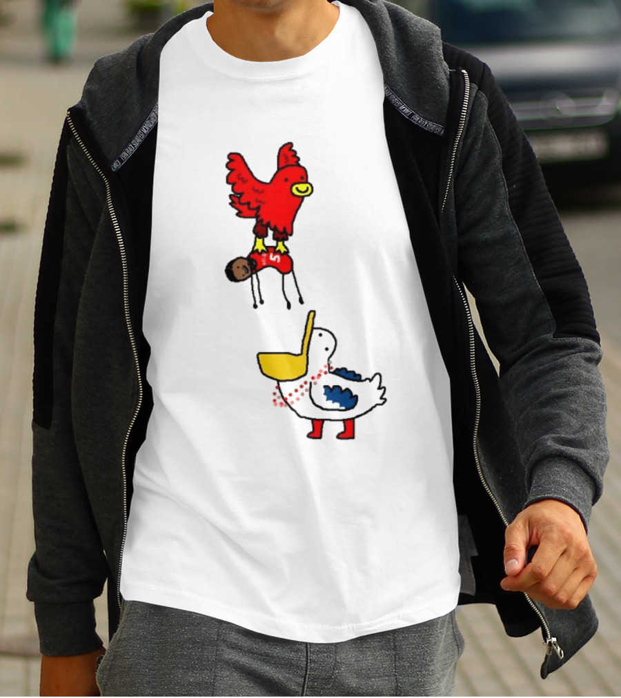 Hawks Trade Dejounte Murray To The Pelicans NBA Paint Bird Dunking Player T-Shirt