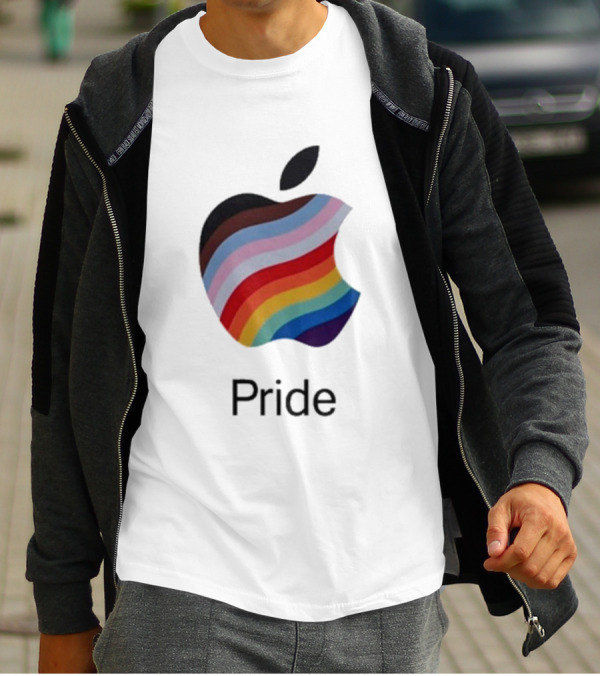 Apple Pride Rainbow T-Shirt