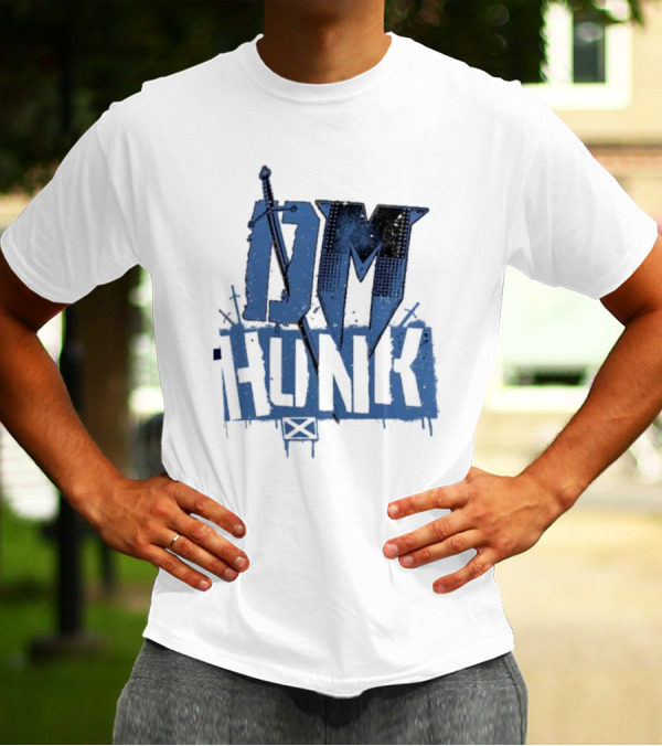 Drew Mcintyre DM Hunk Crossed Swords Ringer T-Shirt