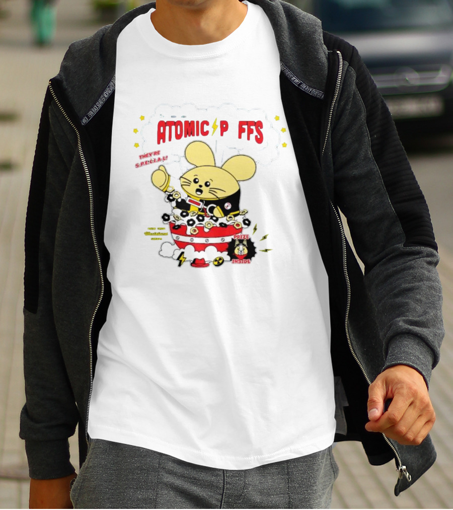 Fatrabbitfarm Atomic Puffs They’re Special Made From Wasteland Scraps Prize Inside⚡ T-Shirt