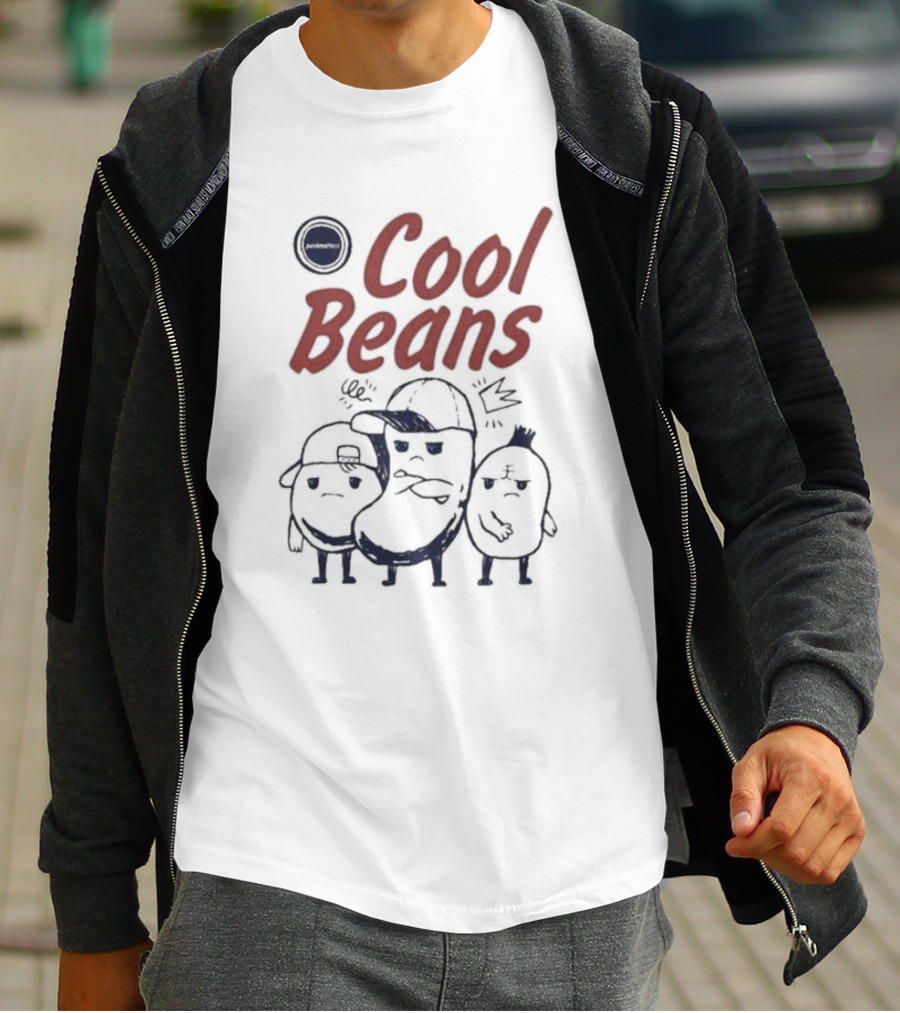 Cool Beans Funny Cartoon Characters With Attitude T-Shirt