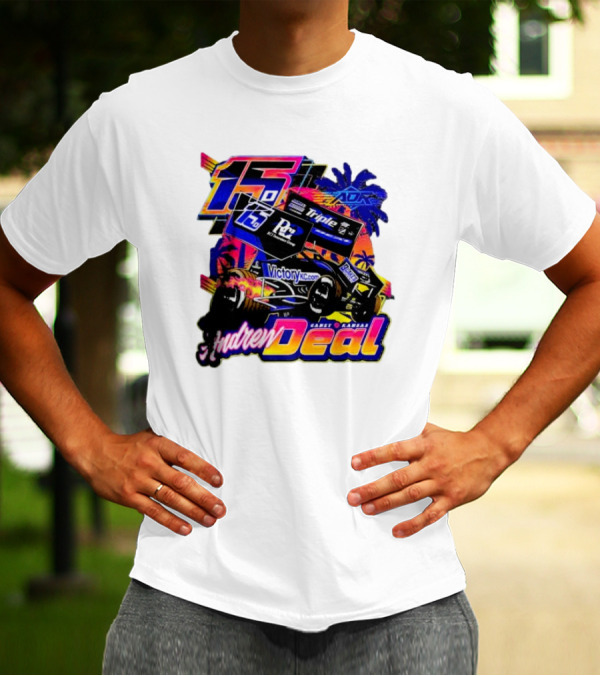 15 Andrew Deal Victory KC Motorsports Caney Kansas Racing T-Shirt