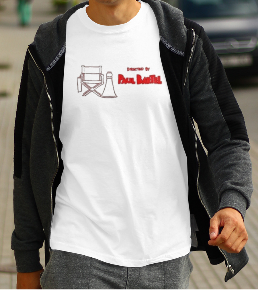 Directed By Paul Bartel Podcast Crowd Basketball T-Shirt