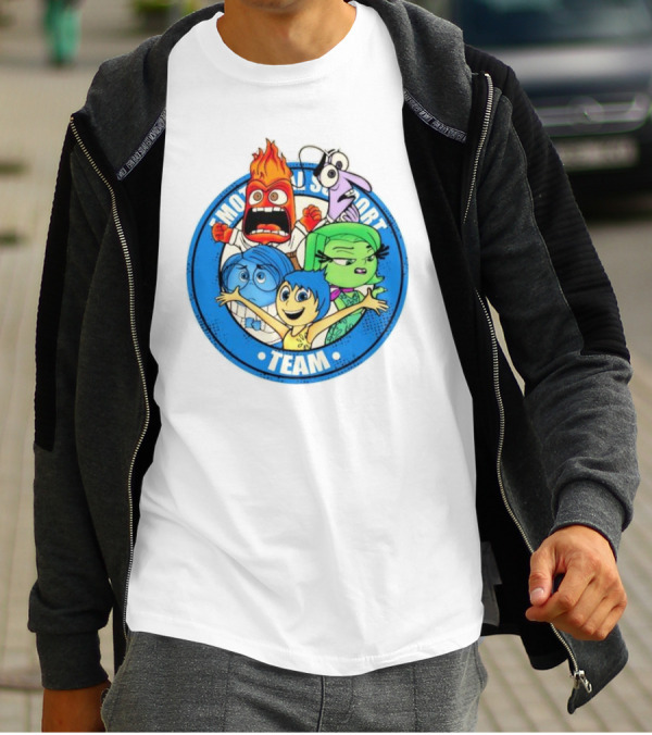Emotional Support Team Inside Out Characters Riley's Emotions T-Shirt