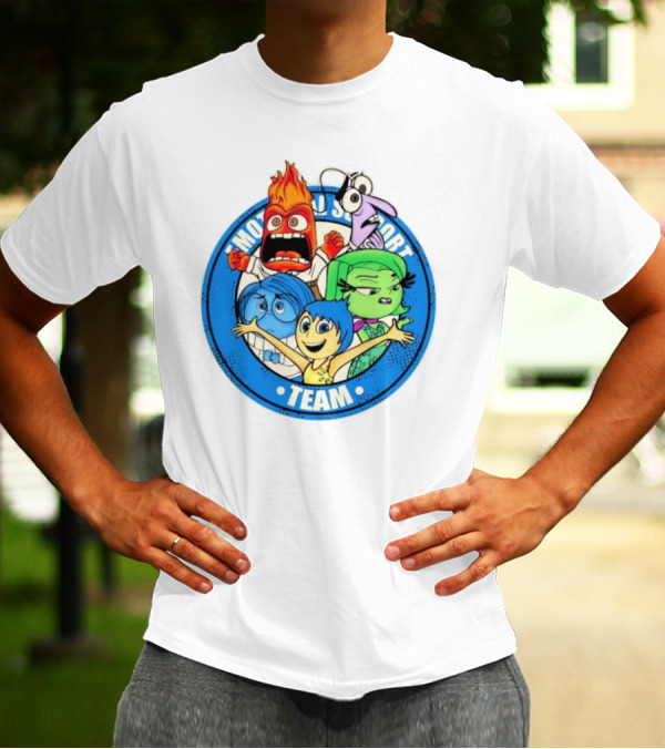 Emotional Support Team Inside Out Characters Riley's Emotions T-Shirt