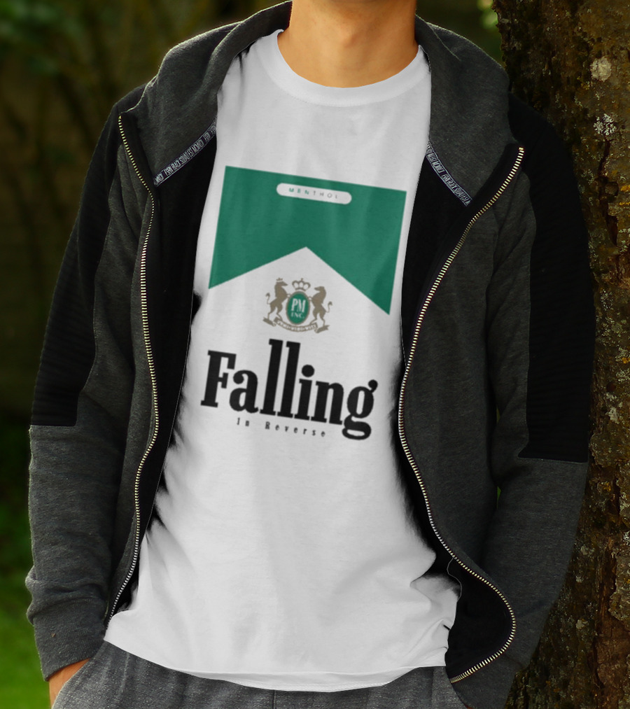 Falling In Reverse Menthol PM INC Lions Crest T-Shirt
