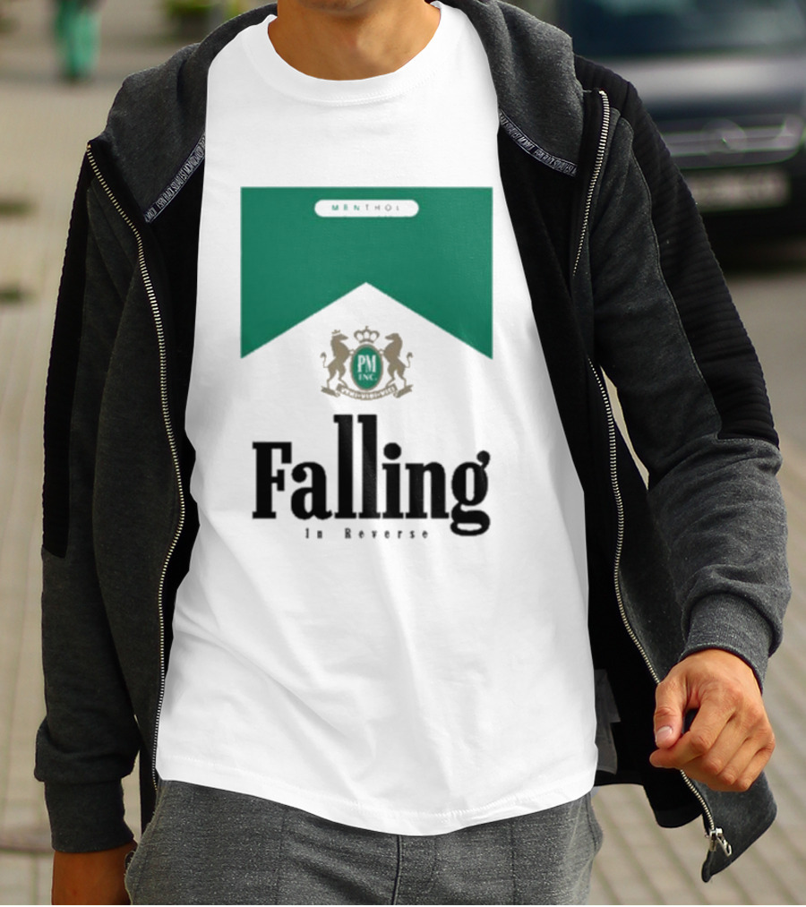 Falling In Reverse Menthol PM INC Lions Crest T-Shirt