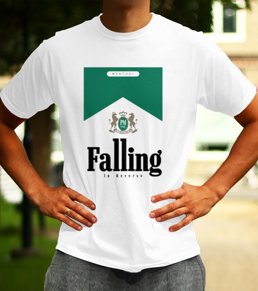 Falling In Reverse Menthol PM INC Lions Crest T-Shirt