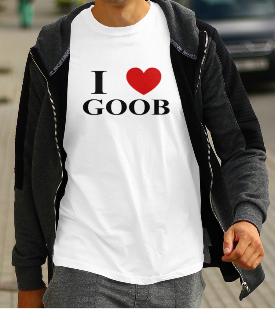 I Love Goob Goobsmooch Heart T-Shirt