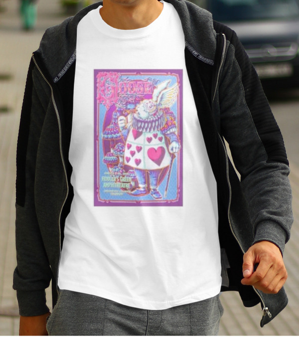 Goose At Fiddler's Green Amphitheatre Denver Wonderland T-Shirt