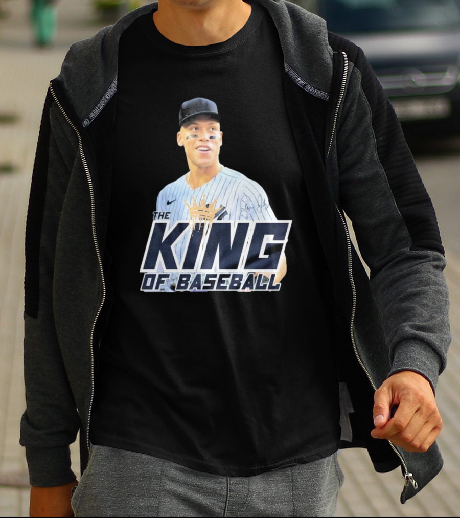 Aaron Judge The King Of Baseball T-Shirt