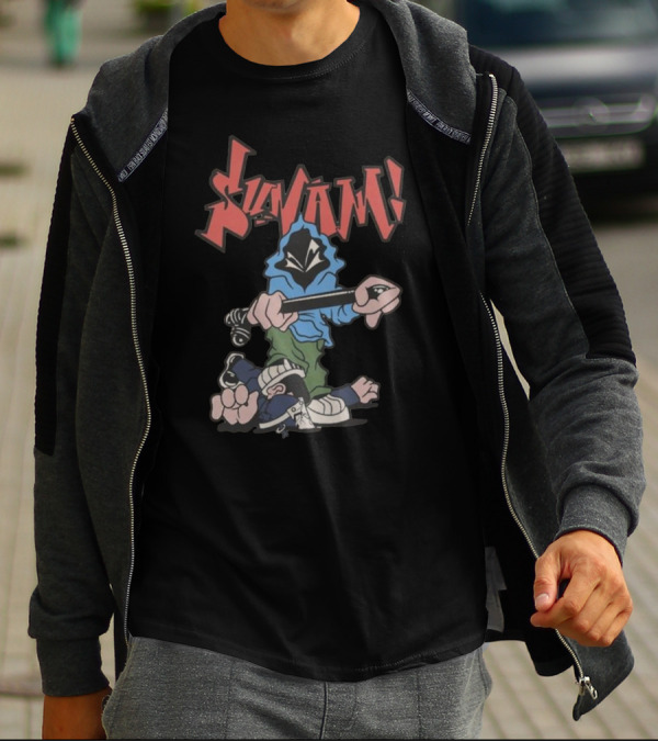 SunamI Billy Club Hoodie Character With Bat T-Shirt