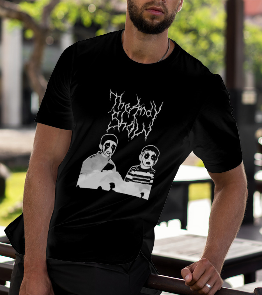The Andy Show Corpse Paint Black Metal Duo T-Shirt