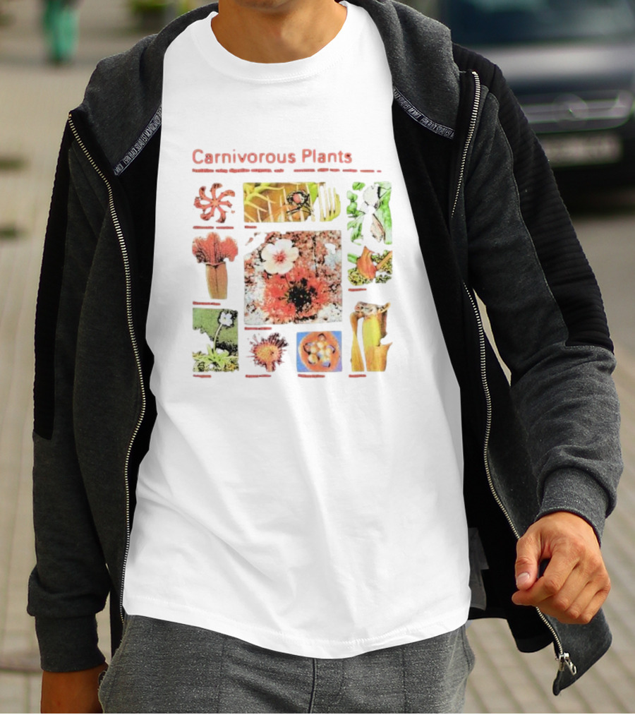 Carnivorous Plants Nepenthes Dionaea Drosera Sarracenia Aldrovanda Trapping Mechanisms T-Shirt