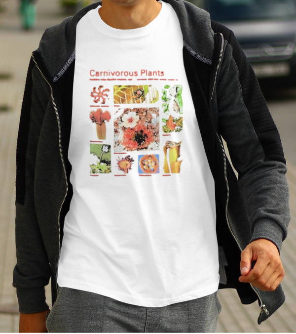 Carnivorous Plants Nepenthes Dionaea Drosera Sarracenia Aldrovanda Trapping Mechanisms T-Shirt