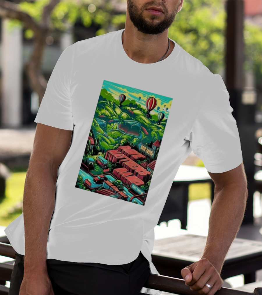 Dave Matthews Band Alpine Valley Music Theatre East Troy Hot Air Balloons June 22 T-Shirt