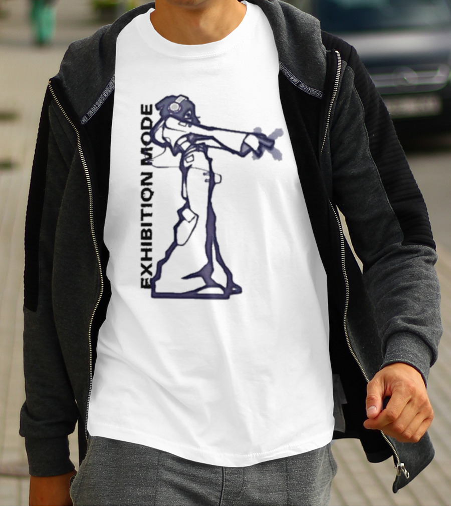 Exhibition Mode X Deadairrecords Futuristic T-Shirt