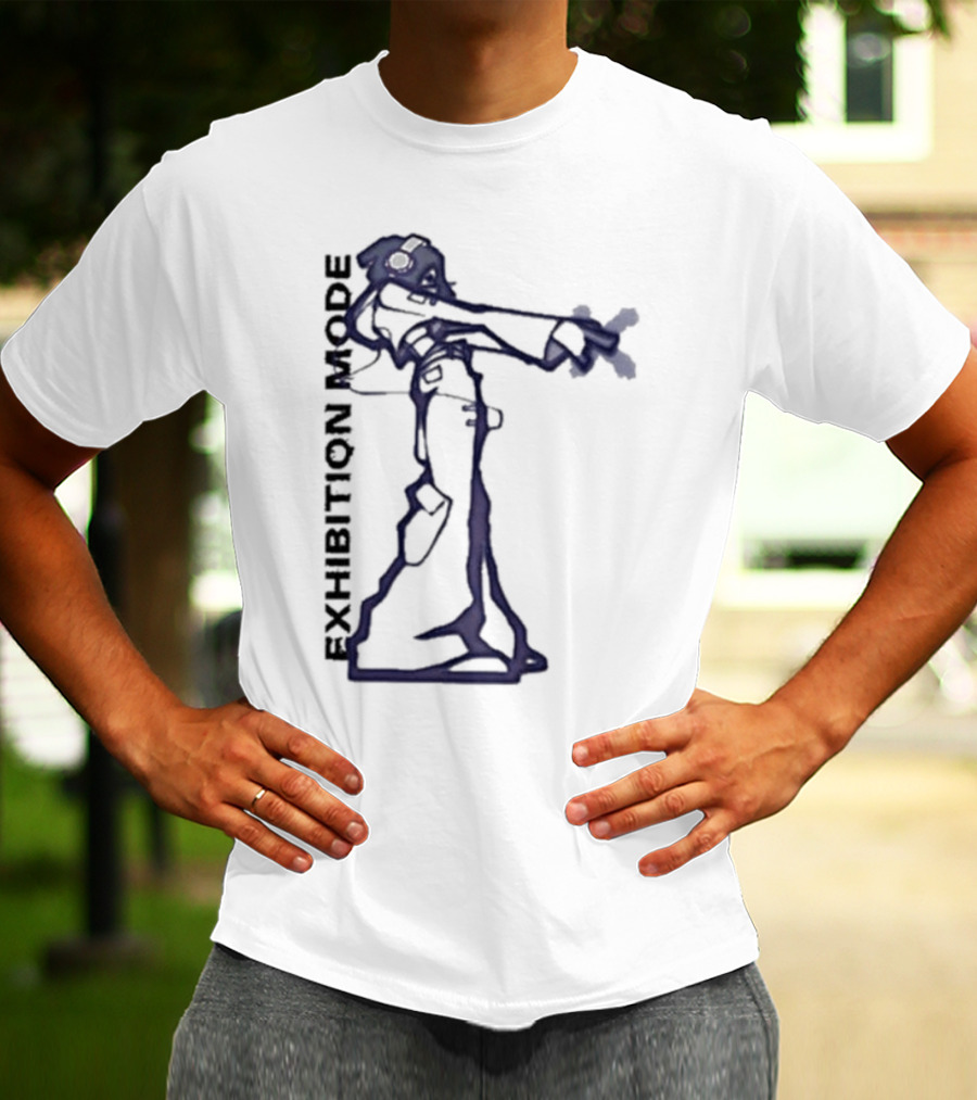 Exhibition Mode X Deadairrecords Futuristic T-Shirt