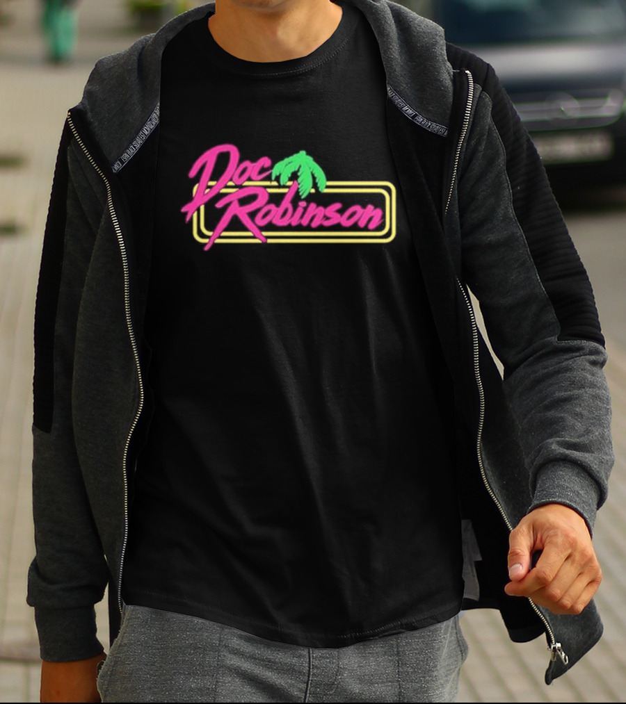 Doc Robinson Palm Neon T-Shirt