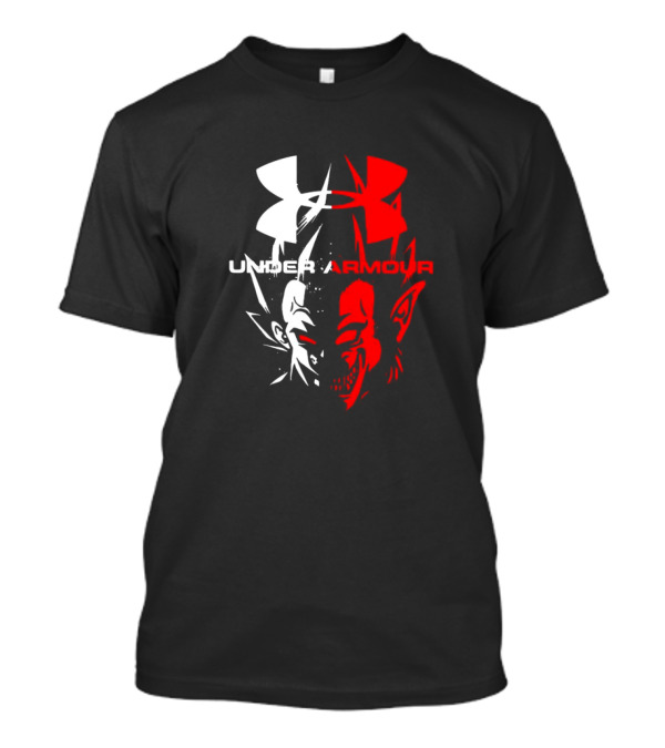 Vegeta Dual Face Under Armour Dragon Ball T-Shirt
