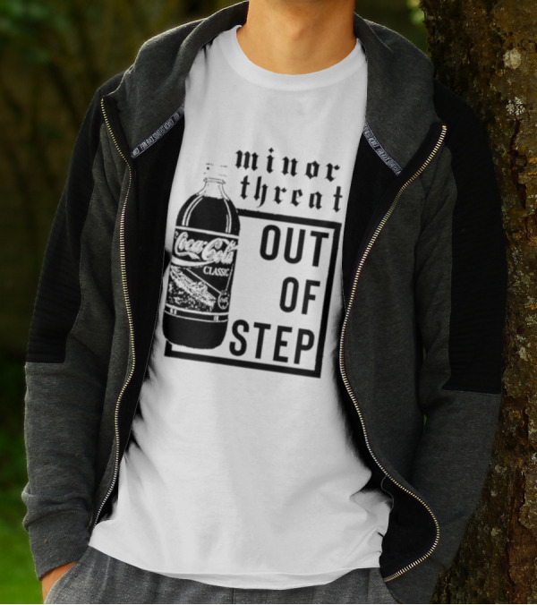 Minor Threat Out Of Step Coca-Cola Classic Bottle T-Shirt