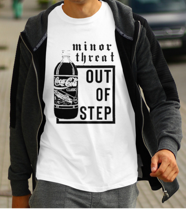 Minor Threat Out Of Step Coca-Cola Classic Bottle T-Shirt