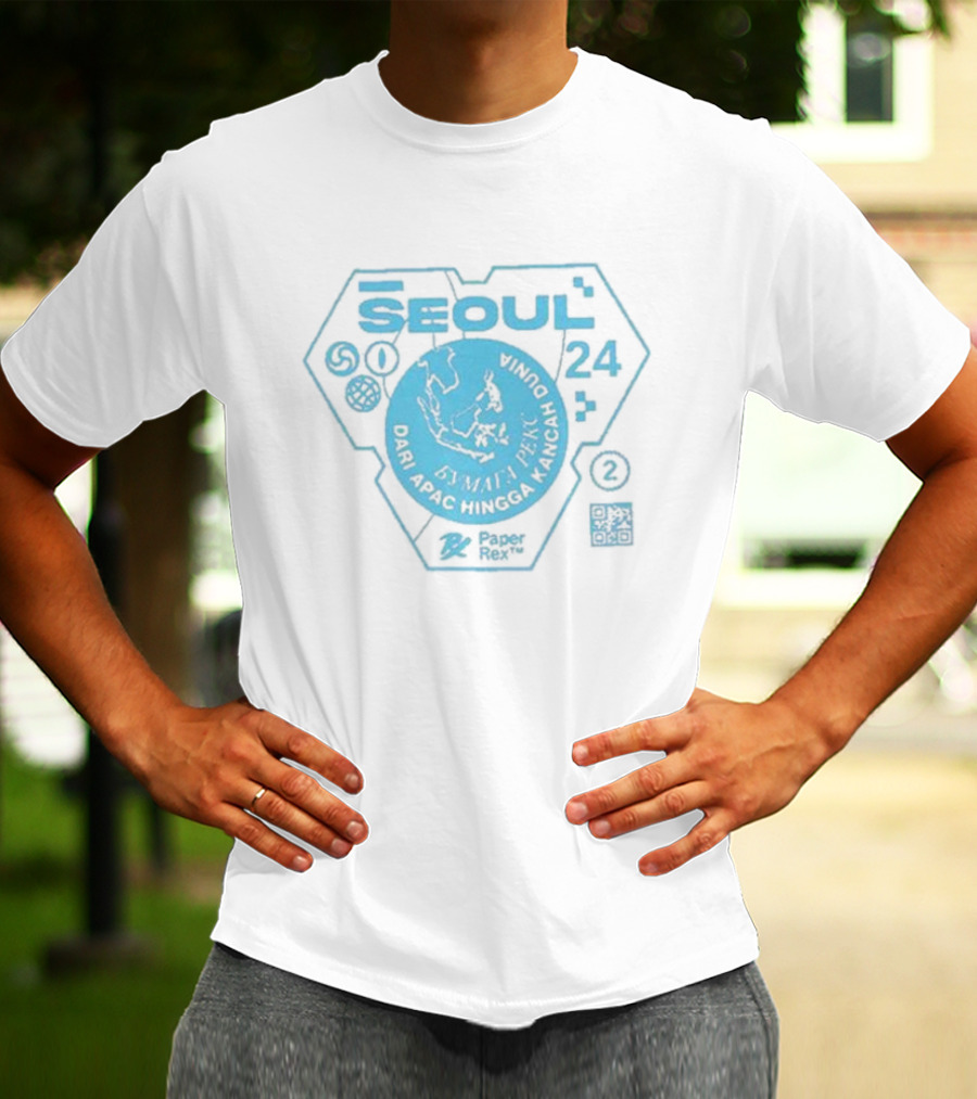 Seoul 24 Dari Apac Hingga Kancah Dunia Paper Rex T-Shirt