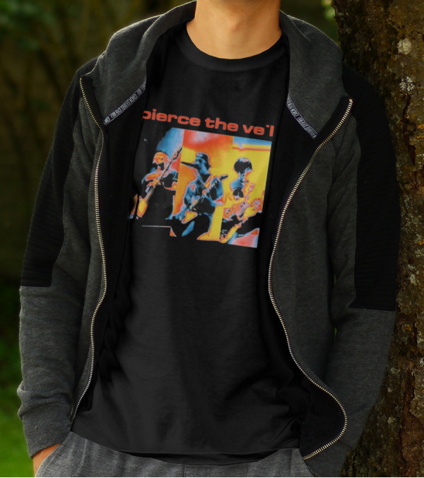 Pierce The Veil Rock Sound Issue 304 Psychedelic Band Performance T-Shirt