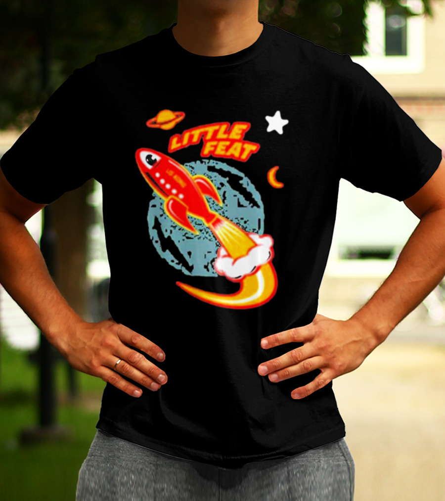 Little Feat Rocketship Planetary Adventure T-Shirt