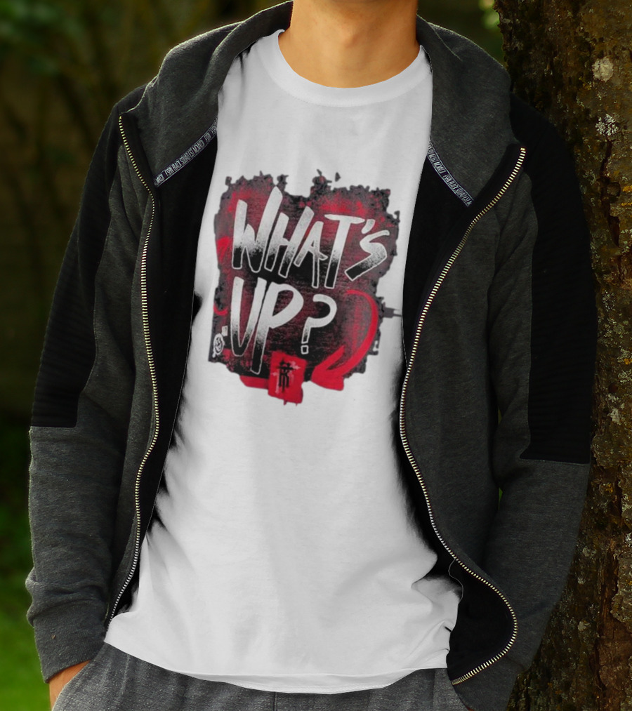 What's Up Bold Graphic R-Truth T-Shirt
