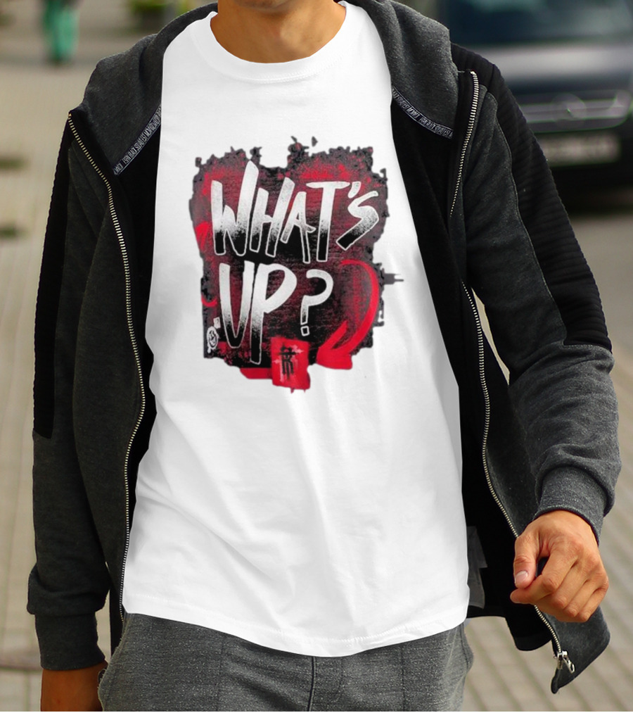 What's Up Bold Graphic R-Truth T-Shirt