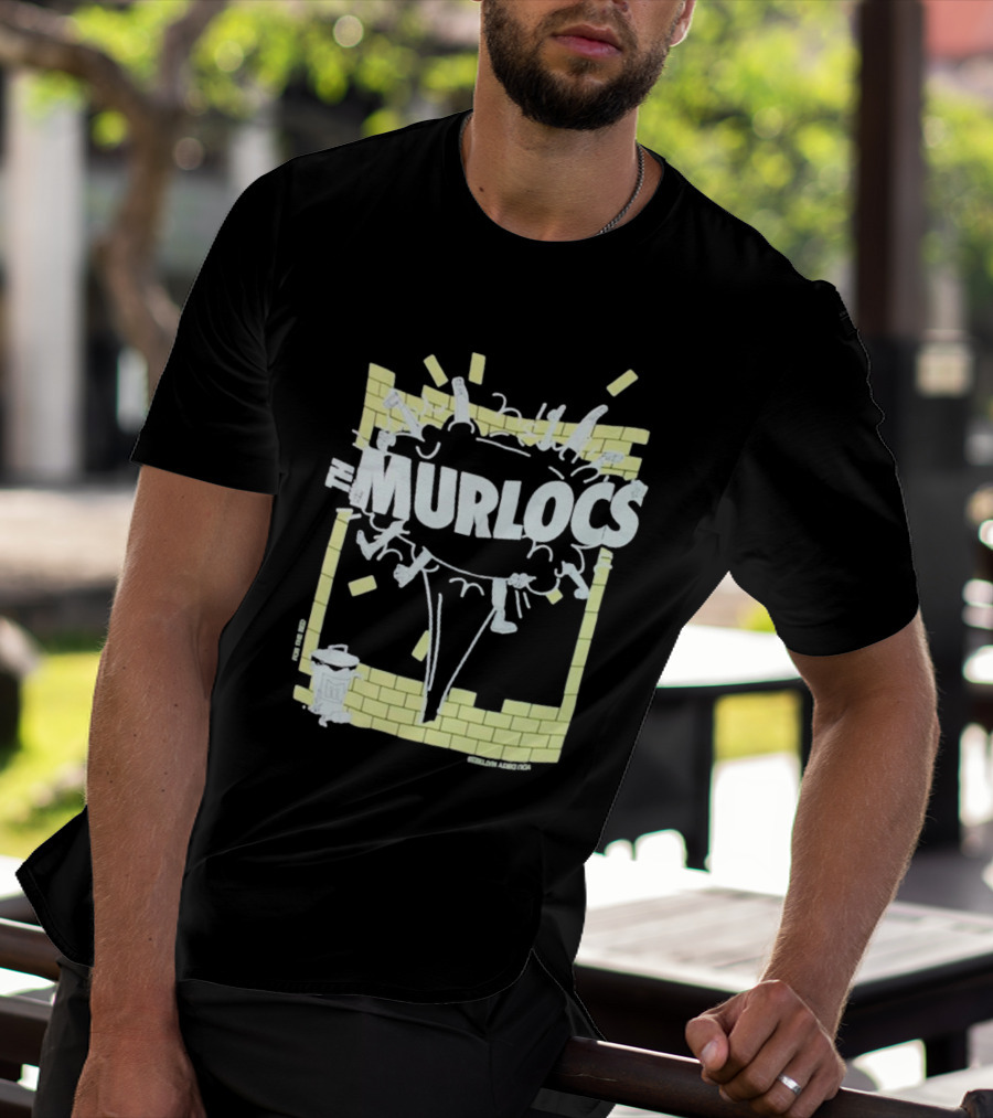 The Murlocs Brick Wall Rumble Explosion T-Shirt