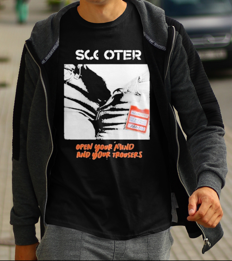 Scooter Open Your Mind And Your Trousers Scooter ICE Volume 1 ETA 10:15xl T-Shirt
