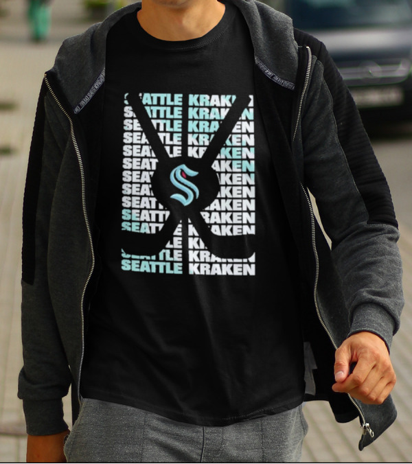 Seattle Kraken Youth Hockey Seattle Kraken Box T-Shirt