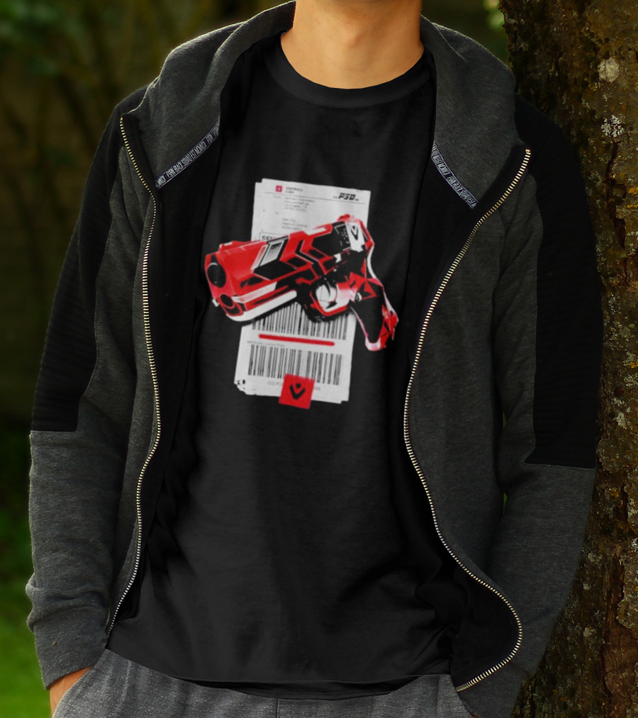 Sentinels Pistol Barcode PSD Capsule T-Shirt