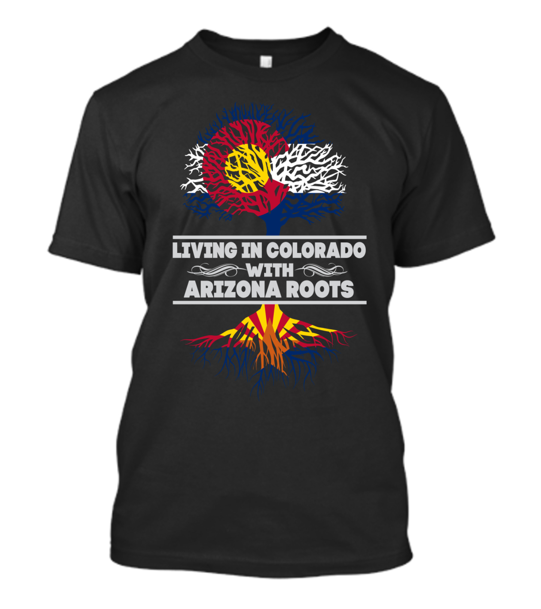 Colorado Pride Meets Arizona Heritage Tree Of Life T-Shirt