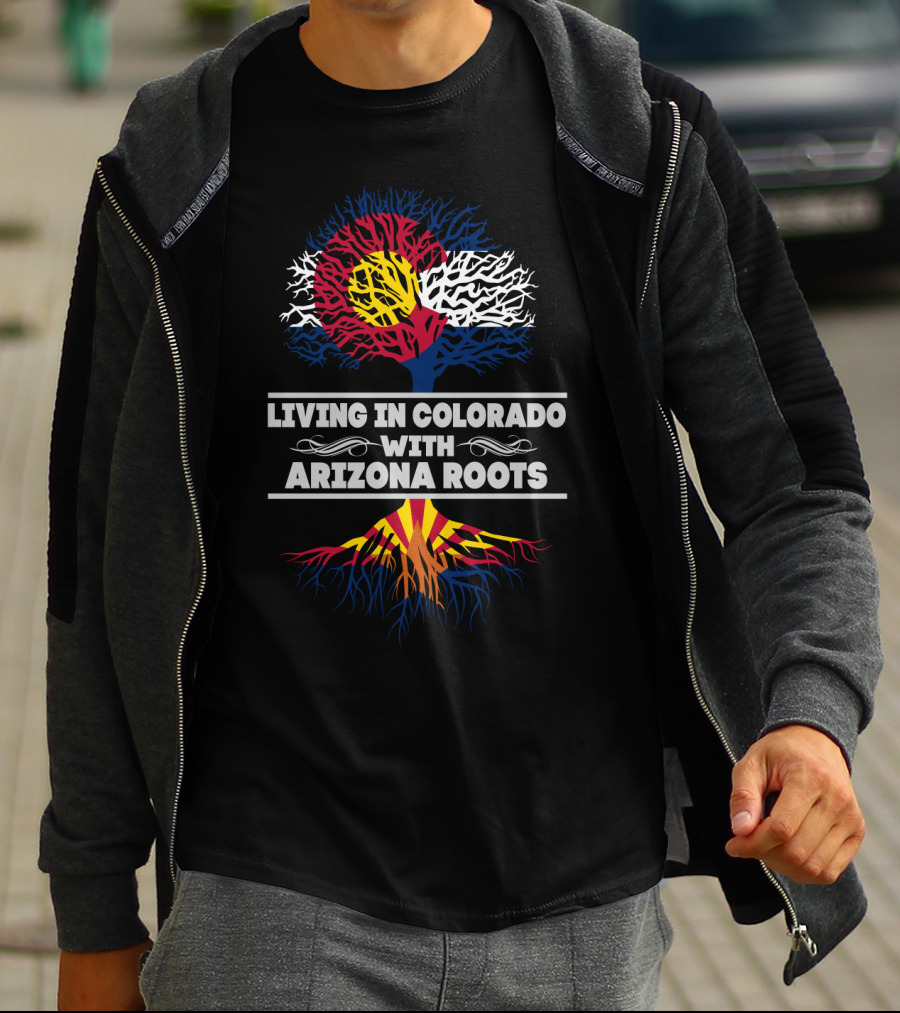 Colorado Pride Meets Arizona Heritage Tree Of Life T-Shirt