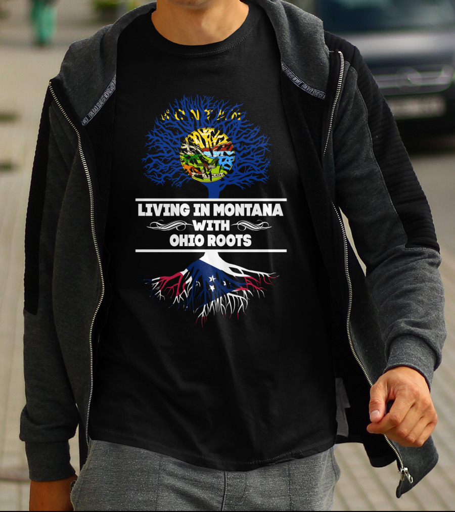 Moving To Montana With Deep Ohio Heritage Connection T-Shirt
