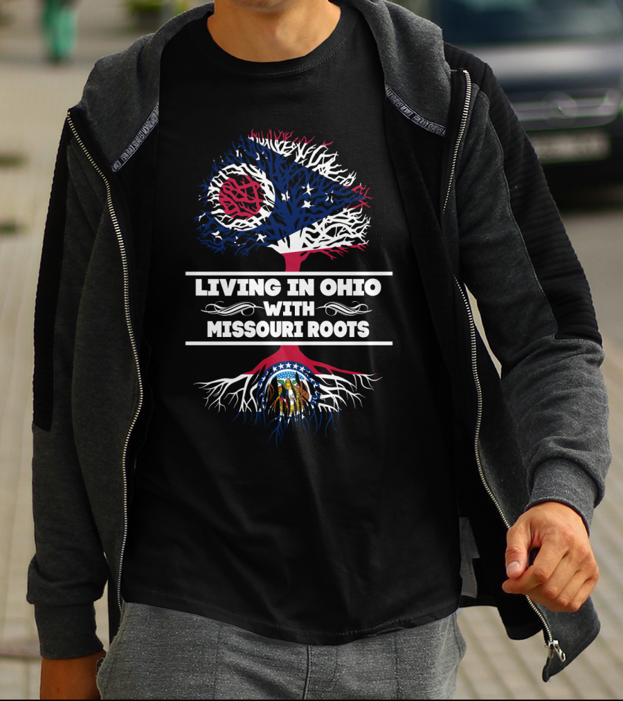 Ohio Pride With Deep Missouri Heritage And State Symbols T-Shirt