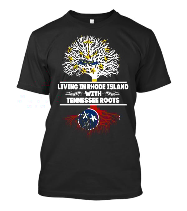 Rhode Island Life Tennessee Tree Roots T-Shirt